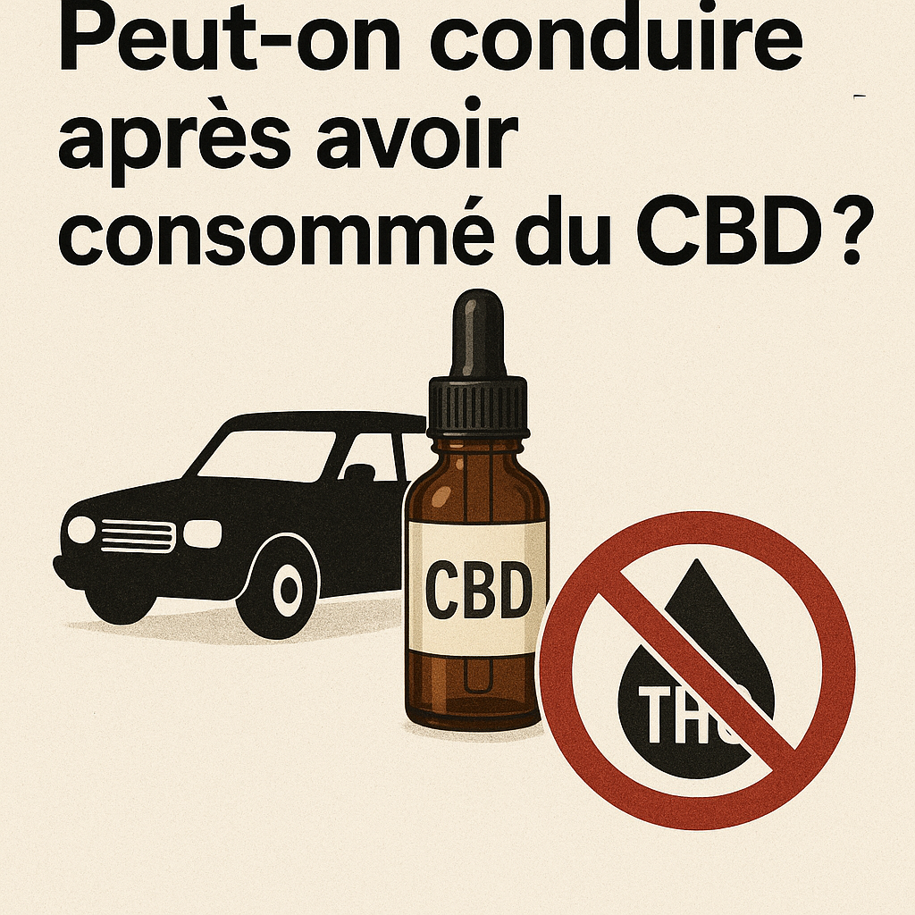 Peut-on conduire après du CBD ?